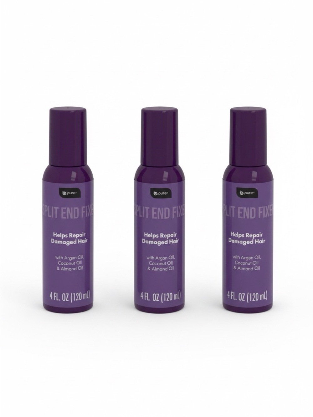 b.pure Split End Fixer Leave-In
Treatment Argan/Coconut/Almond
4 fl oz